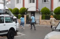 Edremit'te Firtina, Dolu Ve Yagmur Hayati Felç Etti