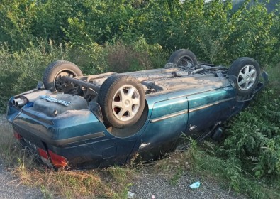 Otomobil Takla Atti Açiklamasi 2 Yarali