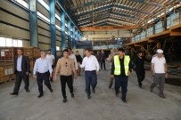 Vali Akbiyik, Maden Tesislerini Ziyaret Etti