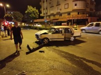 ROJİN - 3 Kisinin Yaralandigi Kazada Sürücü Araci Birakip Kaçti