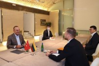 TERÖR ÖRGÜTÜ - Bakan Çavusoglu, Roma'da Kanadali Ve Litvanyali Mevkidaslari Ile Bir Araya Geldi