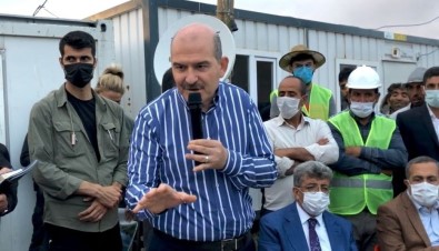 Bakan Soylu Depremzedelerle Bir Araya Geldi