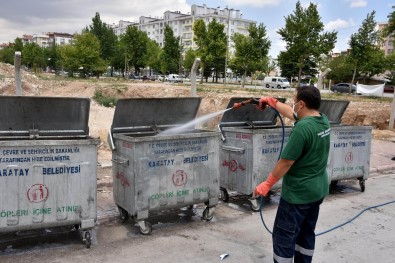 Karatay Belediyesi Ilaçlama Çalismalarina Hiz Verdi