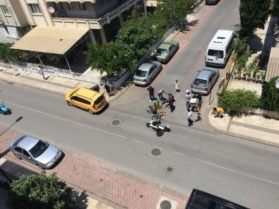 Kazaya Karisan Yabanci Uyruklu Süpheliler, Kaçmak Isterken Vatandas Engeline Takildi