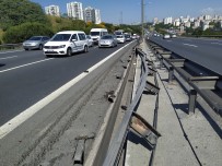 TİCARİ ARAÇ - TEM Otoyolunda Kaza Açiklamasi 1 Yarali