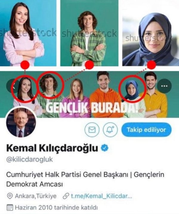 Kılıçdaroğlu sosyal medyada yine alay konusu oldu!  Fotoğrafı oradan almışlar...