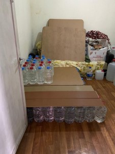 Adana'da Bin 265 Litre Sahte Içki Ele Geçirildi