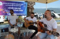 DAVUTLAR - Aydin Büyüksehir Ve Kusadasi Belediyesi Müzisyenlere Destegini Sürdürüyor