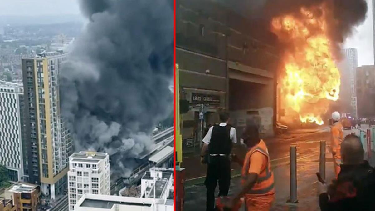 Londra'da korkutan patlama!