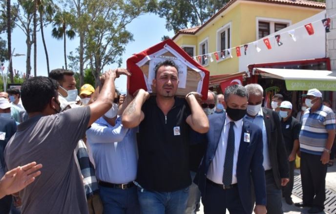 Marmaris şehidi son yolculuğuna uğurlandı!