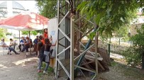 ELEKTRİK TRAFOSU - (ÖZEL) Köy Sakinleri Meydanda Kalan Trafodan Dertli
