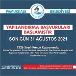 PAMUKKALE - Pamukkale Belediyesinden Yapilandirma Imkani