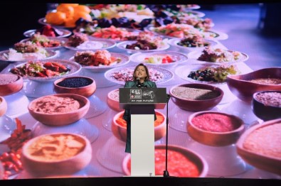 Sahin Gastroshow Açilis Programina Katildi