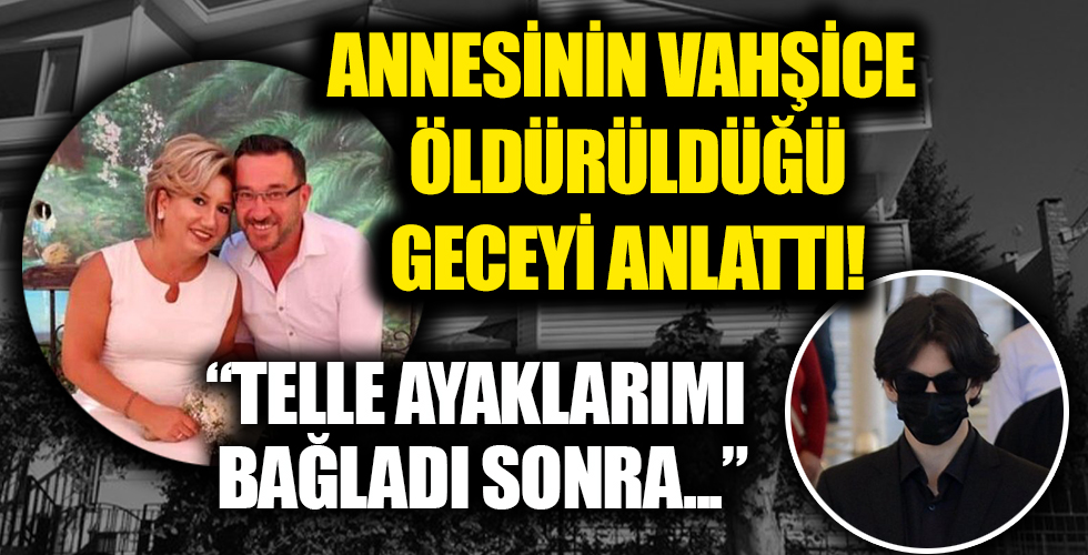 Annesinin öldürülmesine tanık olan genç yaşadığı kabusu anlattı! 