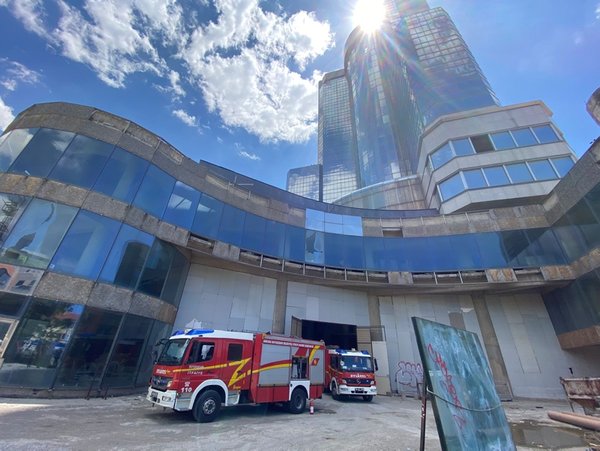 Ankara'da korkutan yangın!