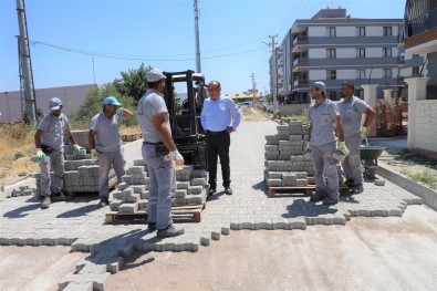 Baskan Akin Yapimi Devam Eden Çalismalari Yerinde Inceledi