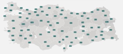 Dogu Karadeniz'de Vaka Sayisi En Fazla Olan Il Rize Oldu