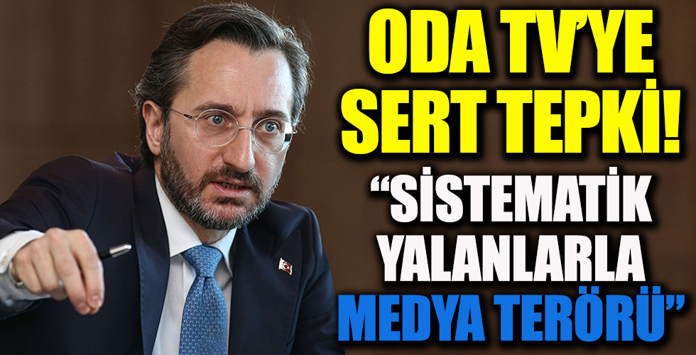 Fahrettin Altun'dan Oda Tv'ye sert tepki! 'Sistematik yalanlarla medya terörü'