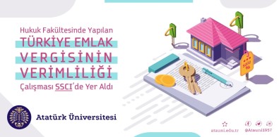 Hukuk Fakültesinde Yapilan, Türkiye Emlak Vergisinin Verimliligi Çalismasi SSCI'de Yer Aldi