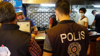 Maltepe'de Restoran Ve Is Yerlerinde Sahte Içki Denetimi