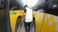 ADRENALİN TUTKUNU - (Özel) Otobüsün Üstünde 12 Durak Giden Gencin Çilgin Yolculugu Kamerada