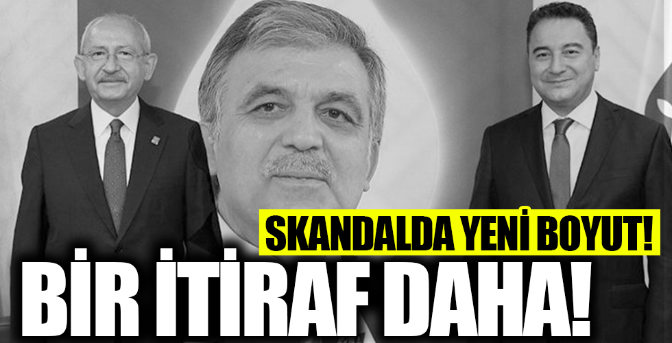 Ali Babacan ve Abdullah Gül skandalında yeni şok: Bir itiraf daha!