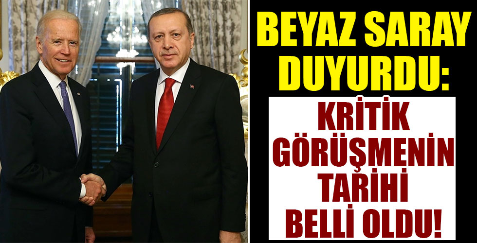 Beyaz Saray'dan Erdoğan-Biden açıklaması!