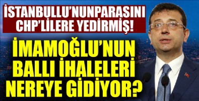 İmamoğlu İstanbullu'nun parasını CHP'ye yedirdi!