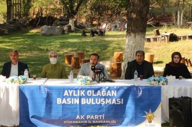 AK Parti Diyarbakir Il Baskani Aydin, Gazetecilerle Bulustu