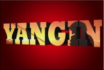 Bagcilar'da Ilkokulun Çatisi Alev Alev Yandi