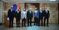 BURSA EMNIYET MÜDÜRÜ - Bursaspor Yönetim Kurulu, Emniyet Müdürü'ne Ziyarette Bulundu