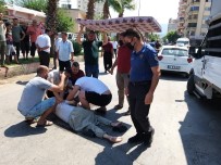 CUMHURIYET - Kaza Yapan Yaraliyi Günesten Sünger Yatakla Korudular