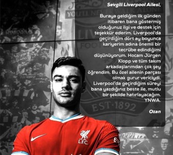 Ozan Kabak'tan Liverpool'a Veda