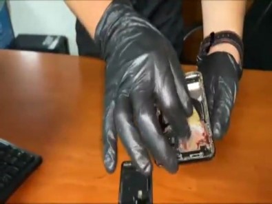 Uyusturucuyu Cep Telefonuna Zulalamis