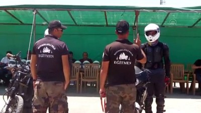 'Yunuslar' Timine Katilacak Polis Memurlari Afyon Motor Sporlari Merkezi'nde Egitimden Geçiyor