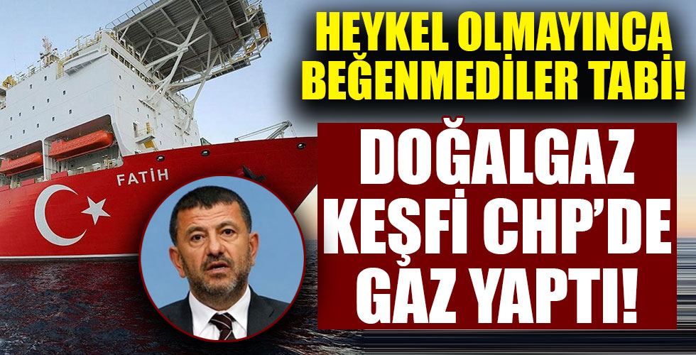 CHP'li Veli Ağbaba'dan, doğalgaz rezerv keşifleri için komik eleştiri!
