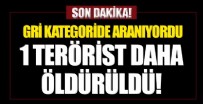 Gri kategoride aranan terörist öldürüldü!
