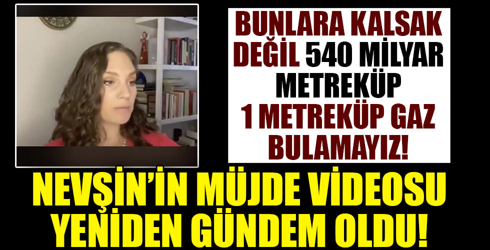 Nevşin Mengü'nün o videosu yeniden gündem oldu!