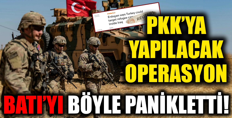 Reuters Erdoğan'ın PKK'ya operasyon açıklamasını 'Türkiye mülteci kampını hedef alacak' başlığıyla duyurdu