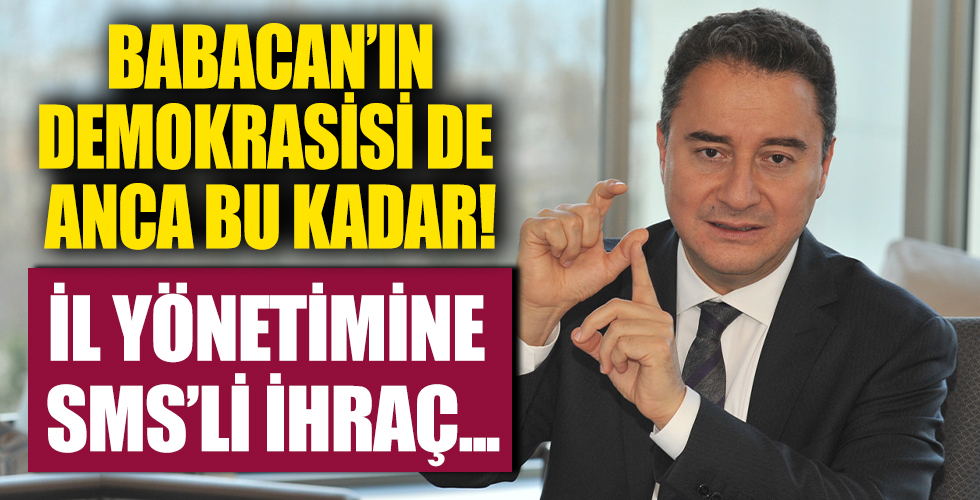 Ali Babacan’ın SMS demokrasisi: DEVA Partisi İstanbul İl Başkanı Gürol Ayan ile il yönetimini SMS ile görevden aldı