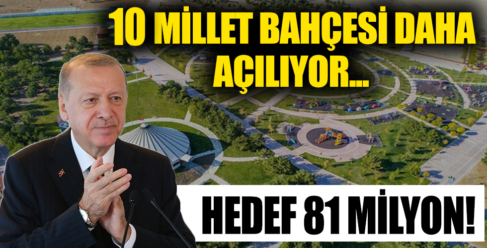 Millet bahçeleri Çevre Günü’nde açılacak