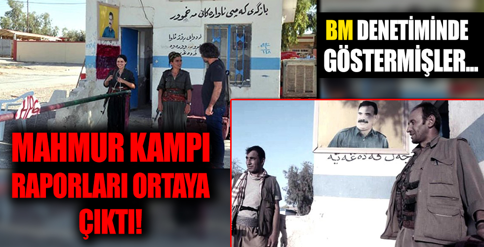 PKK'nın Mahmur Kampı raporlarının ayrıntıları ortaya çıktı! Mülteci Kampı olarak BM denetiminde göstermişler...