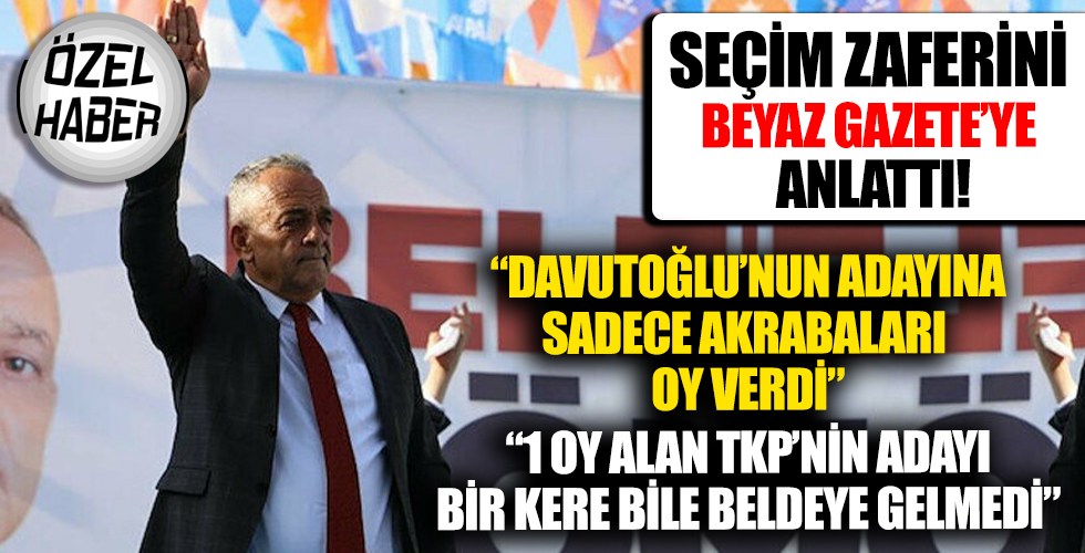 Erol Karabacak, seçim zaferini Beyaz Gazete'ye anlattı!