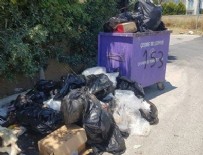 İzmir Çeşme'de çöp krizi! Yine CHP yine aynı manzara!