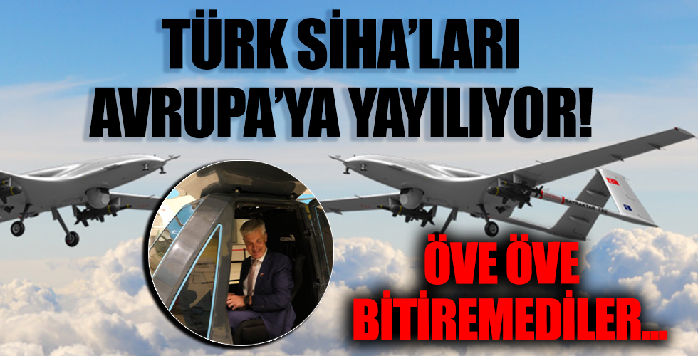 Letonya Savunma Bakanı Artis Pabriks​​​​​​​, SİHA'ları inceledi