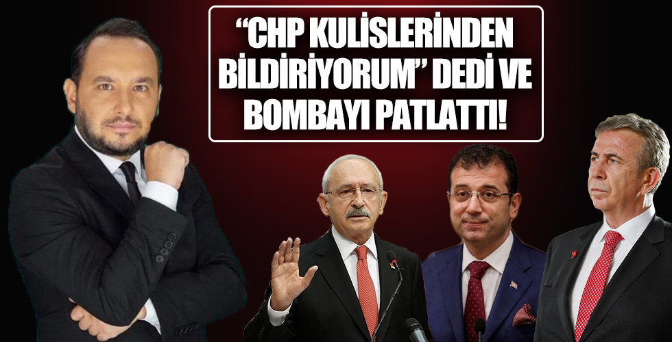 Türker Akıncı bombayı patlattı: İşte CHP kulislerinde 2023 adayı...