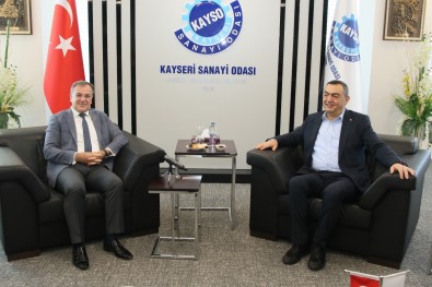 Baskan Özdogan'dan KAYSO'ya Ziyaret