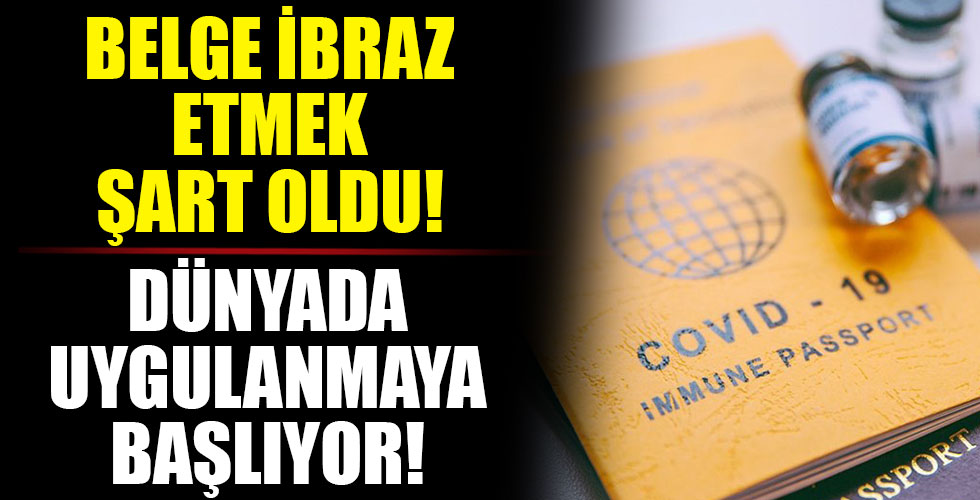 Dünyada koronavirüste bir ilk!