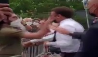 EMMANUEL MACRON - Fransa Cumhurbaskani Macron'a Tokat Soku