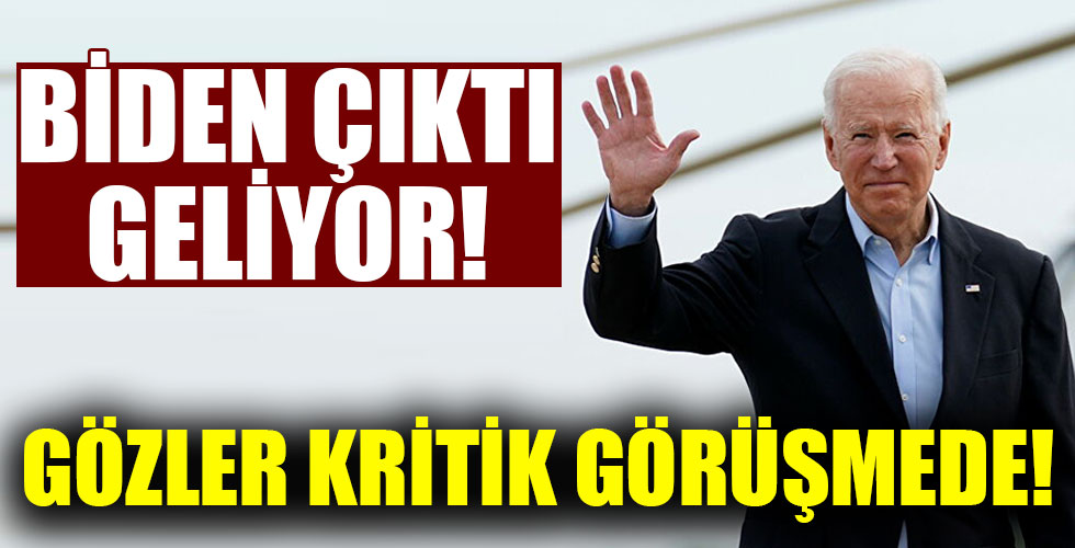 ABD Başkanı Biden Washington'dan ayrıldı! Gözler kritik görüşmede!